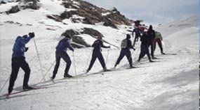 kedarkantha skiing